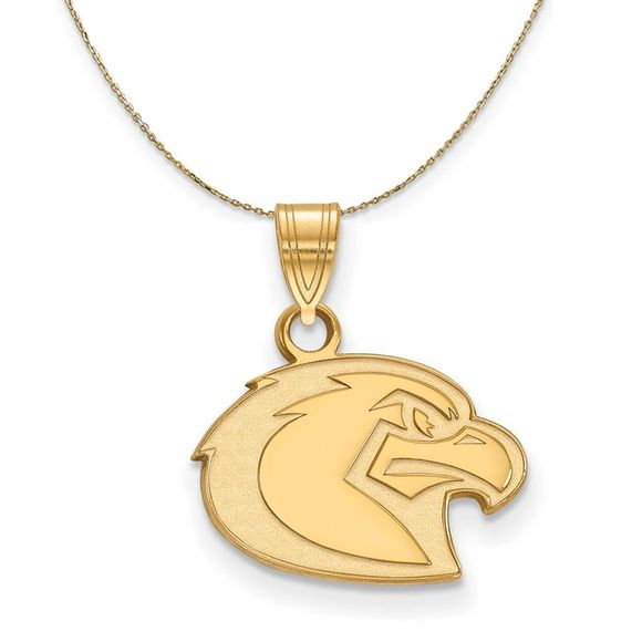 14k Yellow Gold Marquette U Small Necklace - 22 Inch - Picture 1 of 7